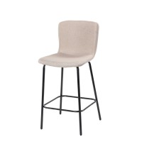 Hocker Versa Beige Metall 44,5 X 93,5 X 51 CM