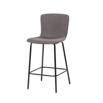 Hocker Versa Schwarz Metall 44,5 X 93,5 X 51 CM