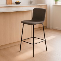 Hocker Versa Grau Metall 44,5 X 93,5 X 51 CM