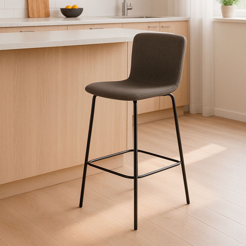 Stool Versa Grey Metal 44,5 X 93,5 X 51 CM