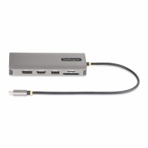 Hub USB Startech 154B-USBC-MULTIPORT Grau 100 W