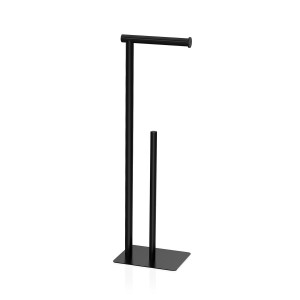 Toilettenpapierrollenhalterung Versa Schwarz 13 X 53 X 16,5 CM