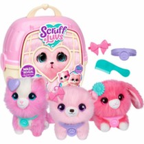 Fluffy toy Moose Pink