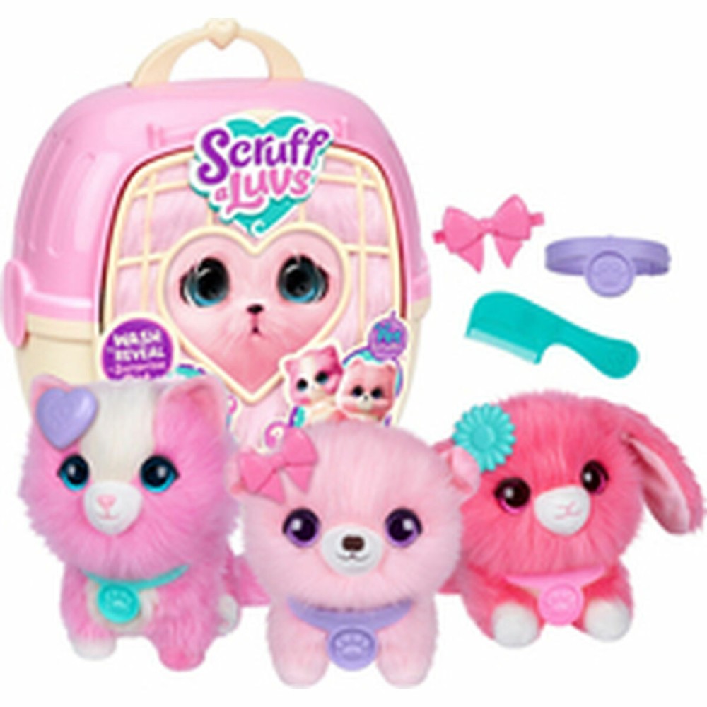 Jouet Peluche Moose Rose