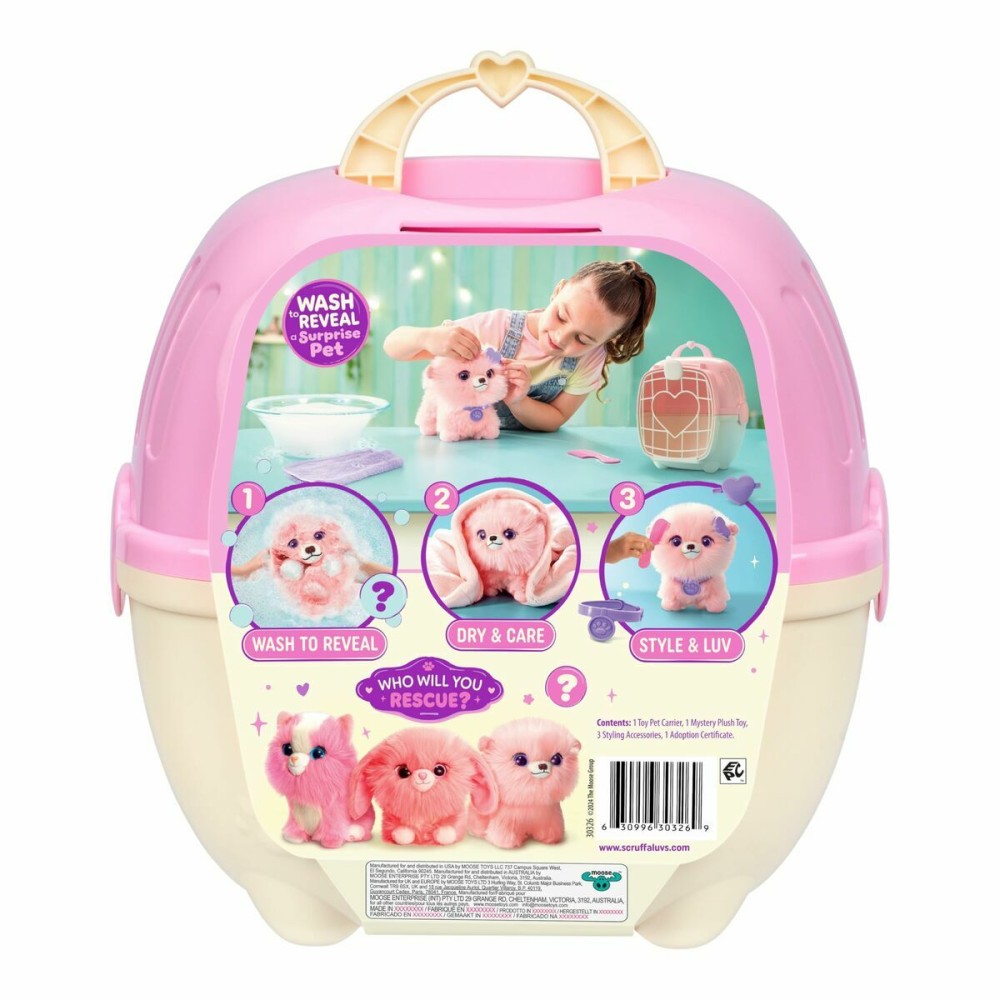 Jouet Peluche Moose Rose