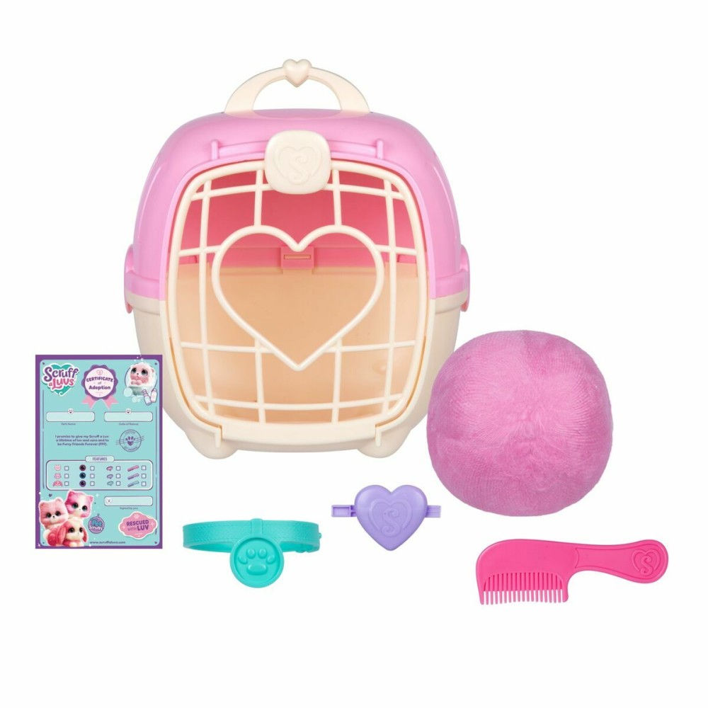 Jouet Peluche Moose Rose