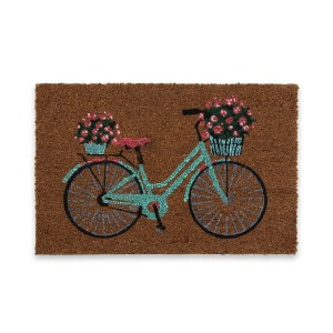 Fußmatte Versa PVC Kokosnuss Faser 40 x 2 x 60 cm Fahrrad