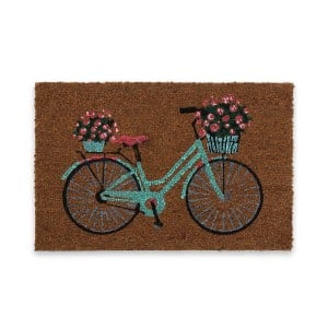 Paillasson Versa PVC Fibres de coco 40 x 2 x 60 cm Bicyclette