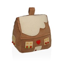 Door stop Versa Polyester Textile 9 X 19 X 19 CM House