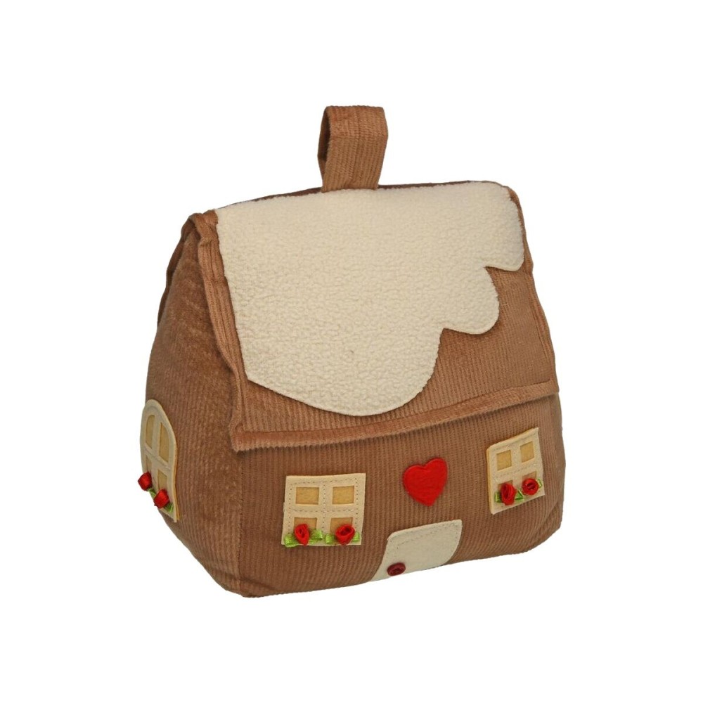 Door stop Versa Polyester Textile 9 X 19 X 19 CM House
