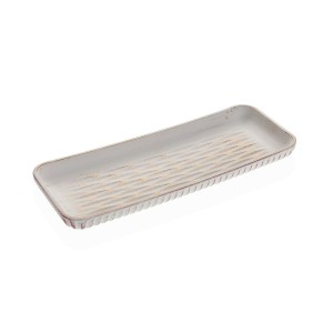 Centerpiece Versa Golden 15,5 X 6,5 X 40 CM
