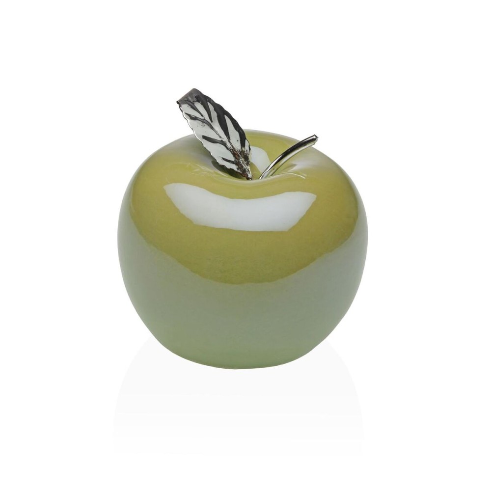 Decorative Figure Versa Green Apple 10,5 X 10,2 X 10,5 CM Decorative Figure