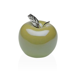 Decorative Figure Versa Green Apple 10,5 X 10,2 X 10,5 CM Decorative Figure