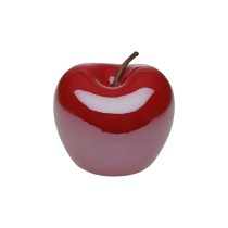 Figurine Décorative Versa Rouge Pomme 10,5 X 10,8 X 11 CM Figurine Décorative