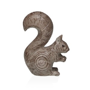 Decorative Figure Versa Squirrel 7,5 X 17,5 X 13 CM Decorative Figure