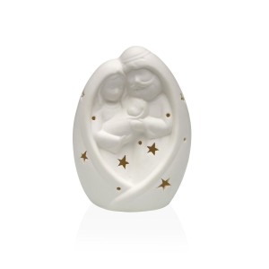 Décorations de Noël Versa Blanc Naissance/Crèche 6,6 X 14 X 10,1 CM Figurine Décorative
