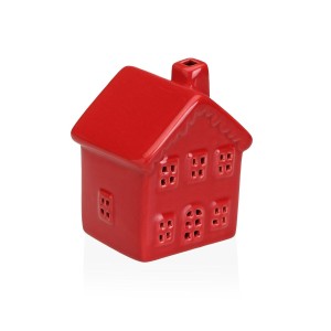 Figurine Décorative Versa Rouge Maison 5,8 X 8 X 6,7 CM Figurine Décorative