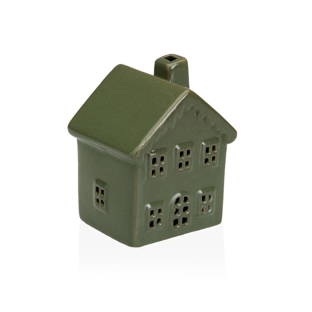 Figurine Décorative Versa Vert Maison 5,8 X 8 X 6,7 CM Figurine Décorative