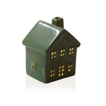 Decorative Figure Versa Green House 5,8 X 8 X 6,7 CM Decorative Figure