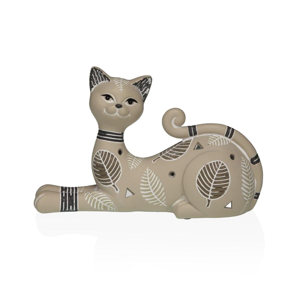 Deko-Figur Versa Beige Katze 5,5 X 14,5 X 20 CM