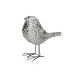 Figurine Décorative Versa Oiseau 8 X 15,5 X 14,5 CM