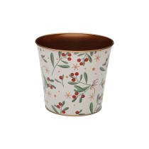 Blumentopf Versa Metall Minimalistisch Beeren 13,3 X 11,3 X 13,3 CM