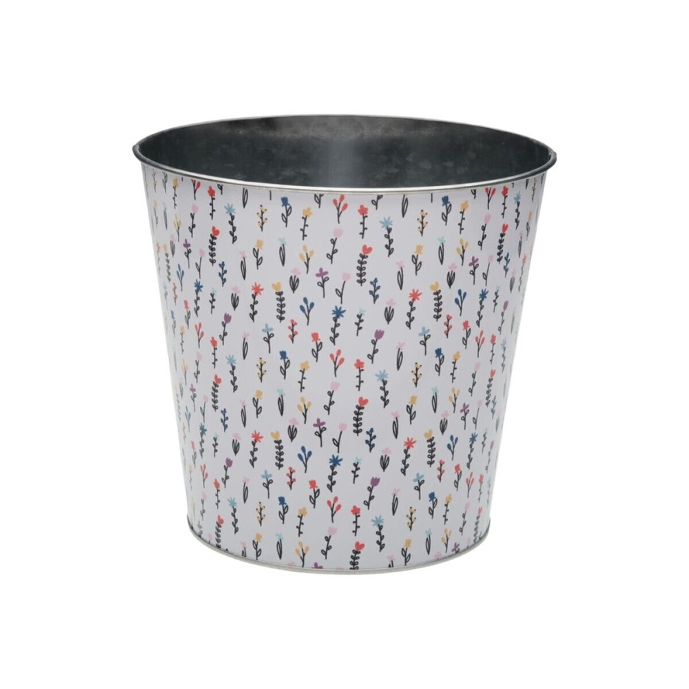 Plant pot Versa Blume Metal Minimalist 17,5 x 16,5 x 17,5 cm