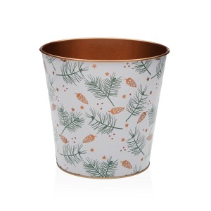 Plant pot Versa Yule Metal Minimalist 17,5 x 16,5 x 17,5 cm