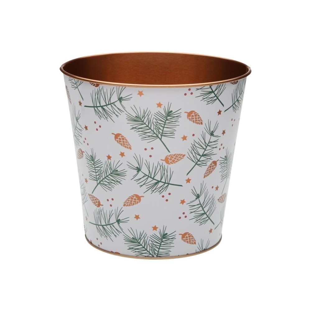 Plant pot Versa Yule Metal Minimalist 17,5 x 16,5 x 17,5 cm