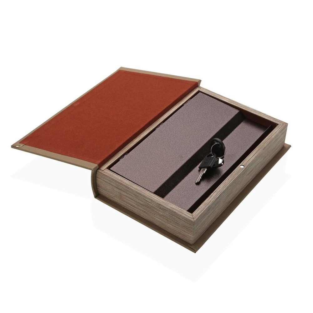 Dekorative Box Versa Leinwand Holz MDF Buch Vase