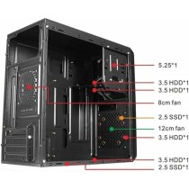 ATX Semi-tower Box approx! APPC-301F Black