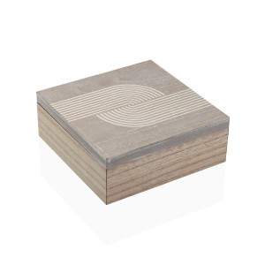 Decorative box Versa MDF Wood