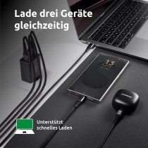 Wandladegerät INTENSO W65ACC Schwarz 65 W