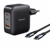 Wandladegerät INTENSO GaN W100ACC Schwarz 100 W