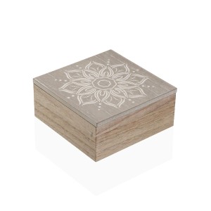 Decorative box Versa MDF Wood