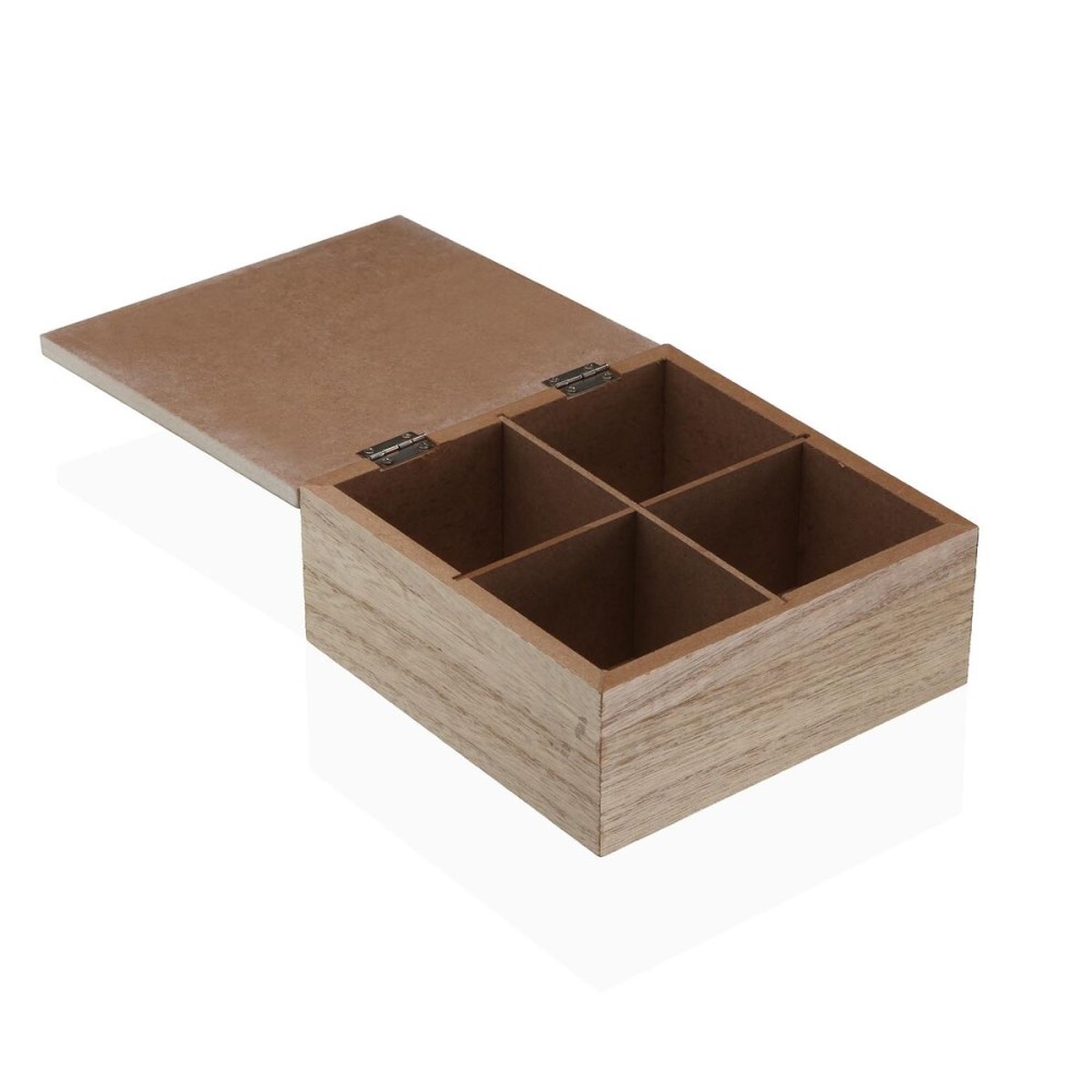 Decorative box Versa MDF Wood