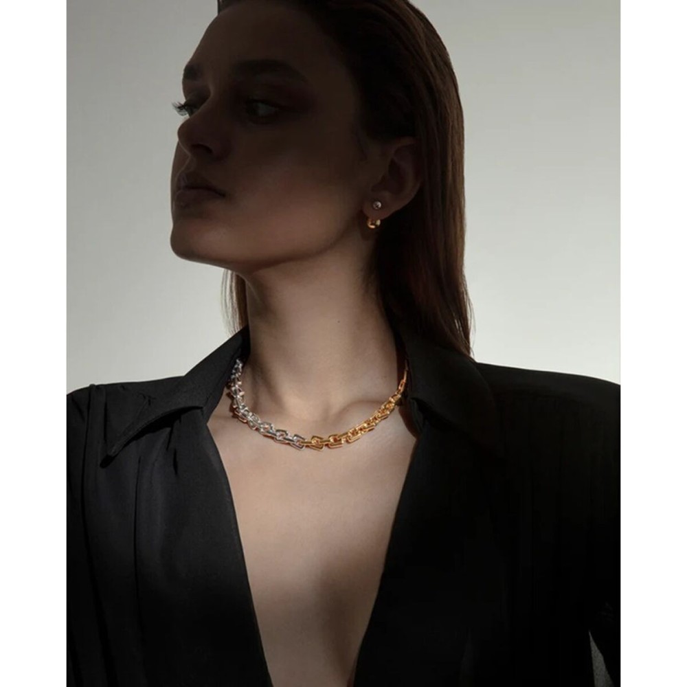 Ladies' Necklace Viceroy 14197C01019 Golden