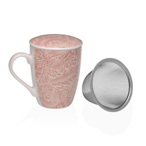 Filtertasse für Teeaufgüsse Versa Rosa