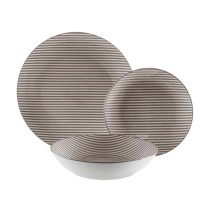 Tableware Versa Grey Porcelain 18 Pieces