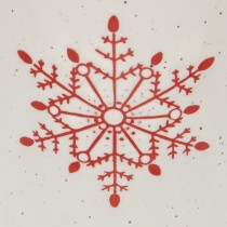 Schüssel Versa Yule Steingut 13 x 6,4 x 13 cm