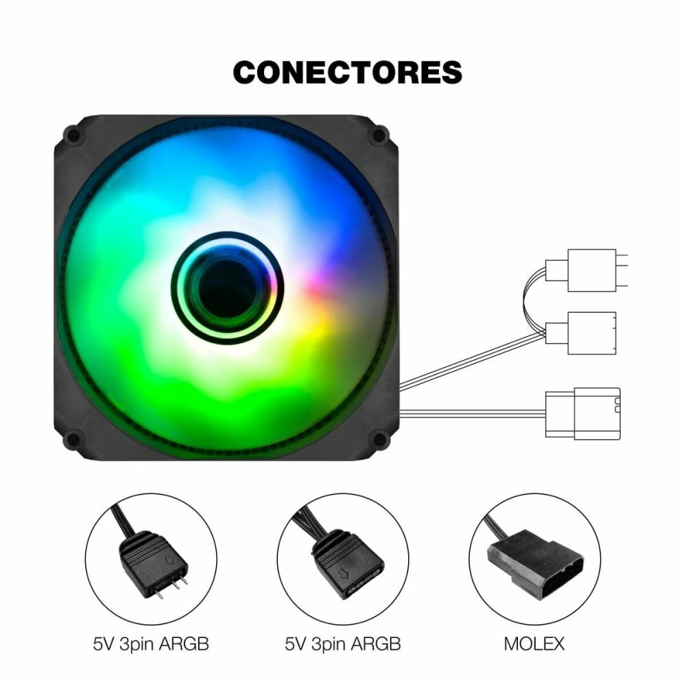 Support de refroidissement pour ordinateur portable CoolBox COO-VA-12AR02