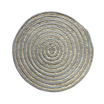 Dessous de plat Versa Gris Polyester Coton 38 x 1 x 38 cm