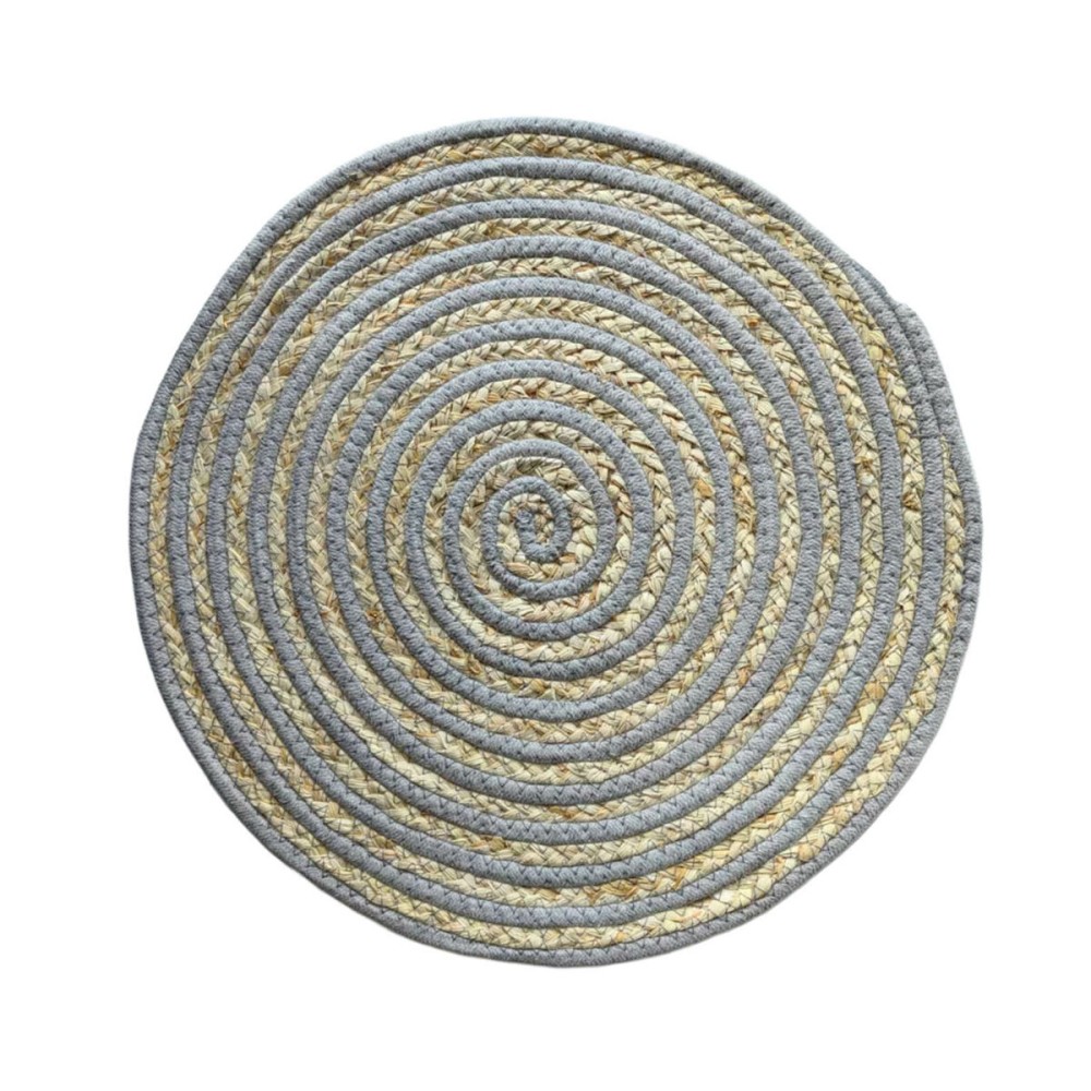 Untersetzer Versa Grau Polyester Baumwolle 38 x 1 x 38 cm