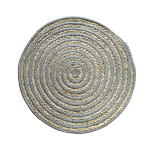 Untersetzer Versa Grau Polyester Baumwolle 38 x 1 x 38 cm