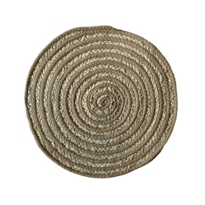Untersetzer Versa Beige Polyester Baumwolle 38 x 1 x 38 cm