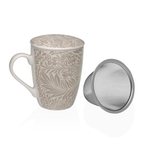 Filtertasse für Teeaufgüsse Versa Grau