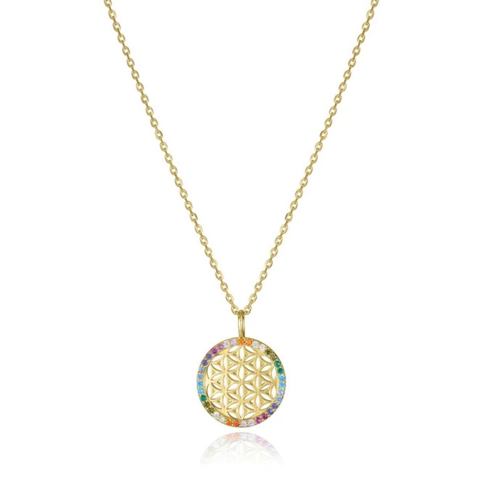 Ladies' Necklace Viceroy 15123C100-39 Golden
