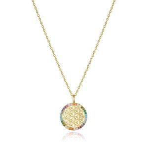 Ladies' Necklace Viceroy 15123C100-39 Golden
