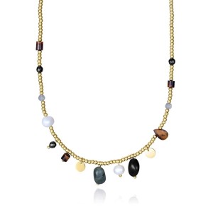 Ladies' Necklace Viceroy 14200C01012 Golden