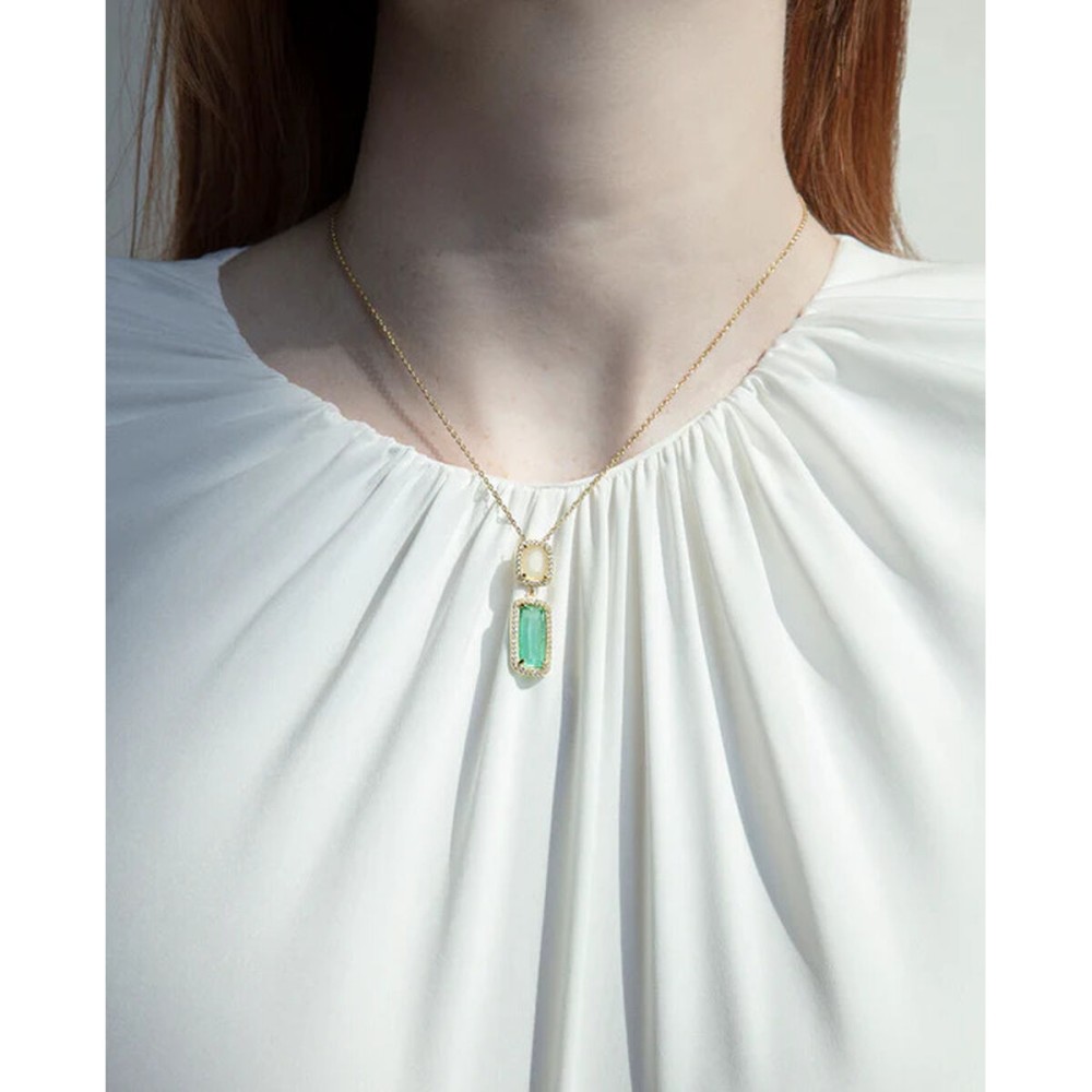Ladies' Necklace Viceroy 2305C100-59 Golden Blue